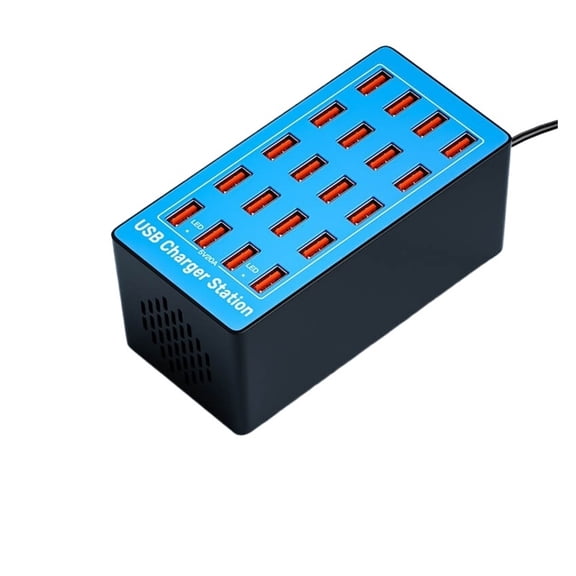 USB Charger Multiple Ports 200W 40A 40 Port USB Charging Station Phone Charger Adapter Multi Charger ,Easy to Use