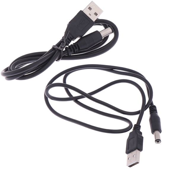 Power Cable Plug Usb USB Charger Power Cable To DC 5.5mm Plug Jack USB Power Cable For MP3 ...