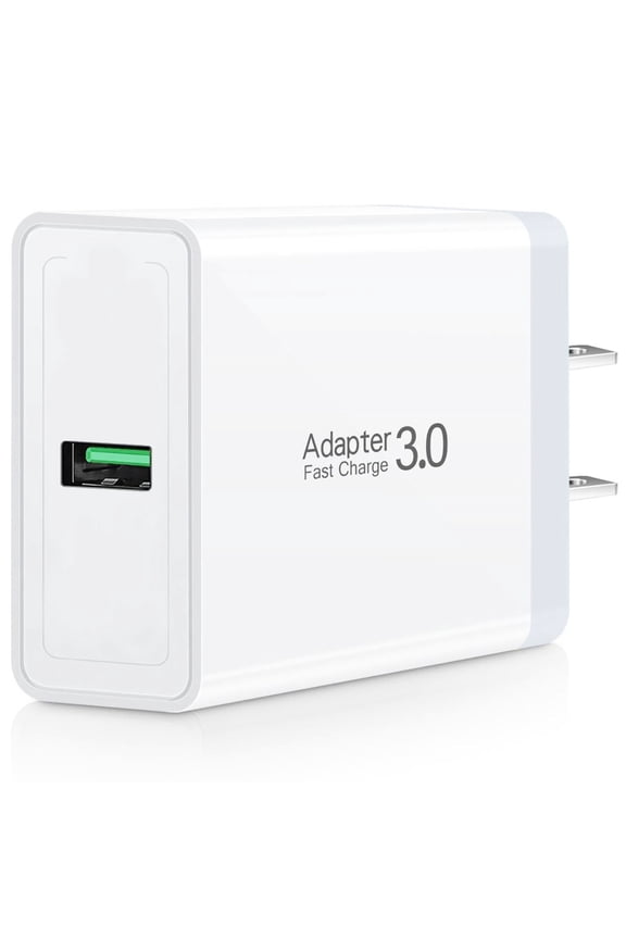 USB Charger , Wall Charger and a Charging Cable Compatible with iPhone , iPad, iPod Touch, iPods, android
