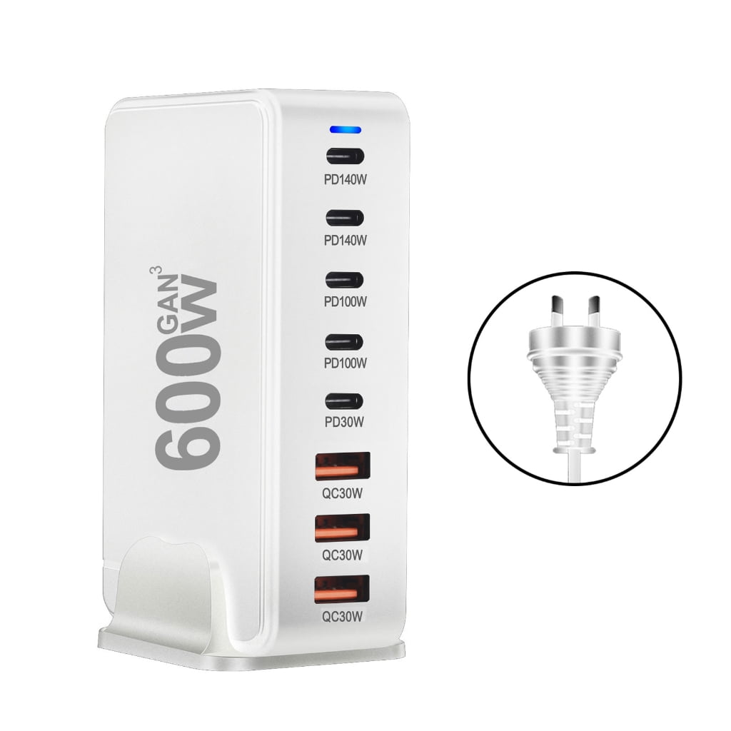 USB Chargers Fast Charging 600W USB C USB A PD Mobile Phone Adapters for Phone