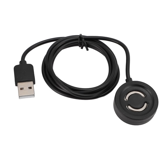 USB Charging Cable for 9 Peak Fast Charging Dock Stand Highly Effective Smartwatch Power Cord 3.3ft / 1m Black