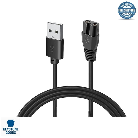 USB Charging Cable for Ufree Electric Hair Trimmer & Grooming Kits