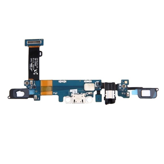 USB Charging Dock Board Assembly Replacement, Phone Charging Port Repair Part with Ribbon Cable Layout, Blue 8 cm Single Piece Supply