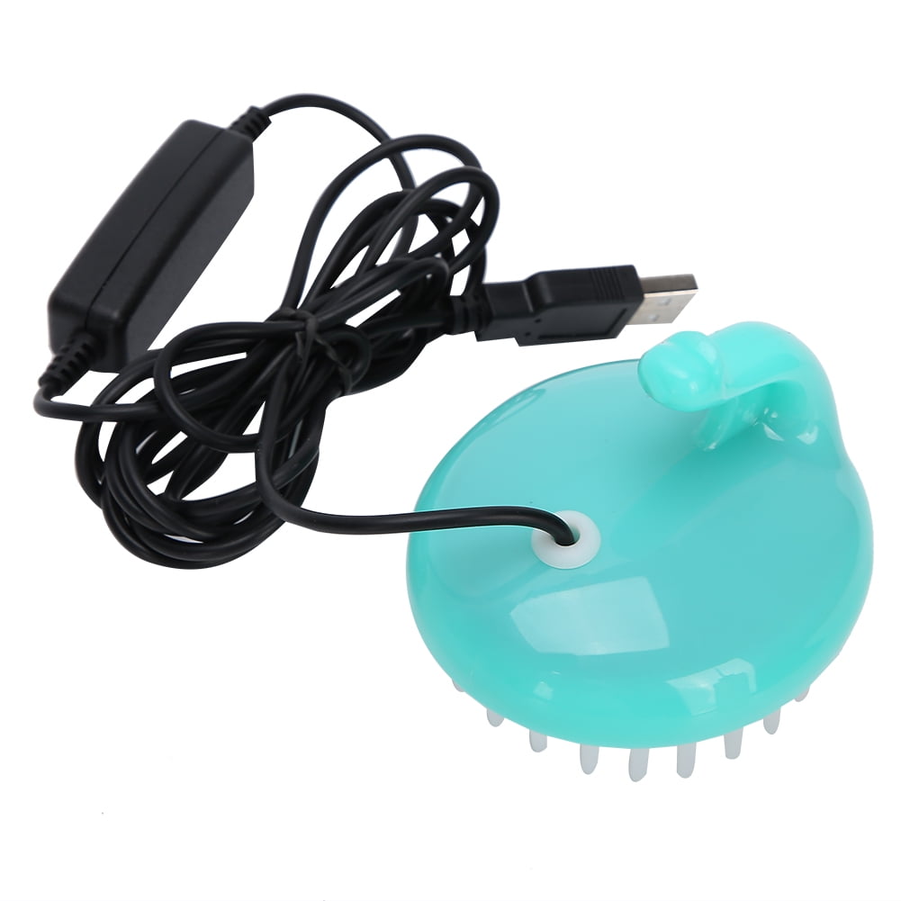 USB Charging Electric Scalp Massage Comb Phototherapy Massage Hair