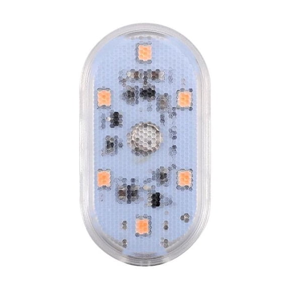 USB Charging Magnetic Car LED Touch Light: Mini, Touch-Sensitive for Interior and Dark Spaces, Made of PVC and LED