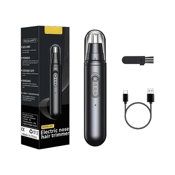 USB Charging Nose Hair Clippers Protection Lightweight Body Care Gadget For Daily Use