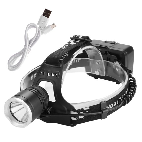 USB Charging Outdoor Headlight Flashlight LED Head Light Portable for Cycling Camping