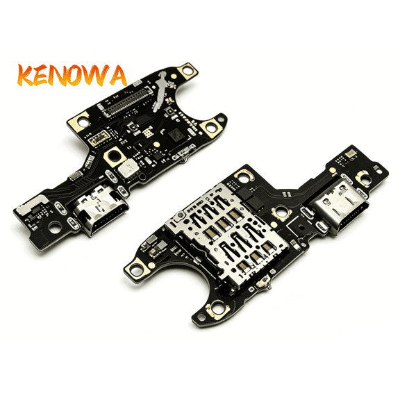 USB Charging Port Board For Honor Play 100 VNE-AN00 Charger Dock Flex Cable With Microphone Replacement