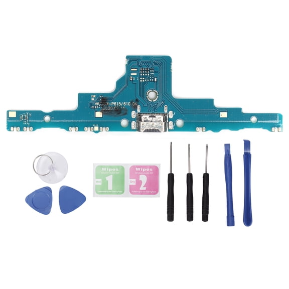 USB Charging Port Connector PCB Board Dock Flex Cable for Samsung Galaxy Tab S6 Lite 10.4inch 2020 SMP610 P615