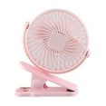 thumbnail image 1 of USB Clip Fan 6 Inch 3 Speed Adjustable Strong Airflow 360掳 Rotation Quiet Brushless Motor Desk Bed Stroller Office Home Travel ABS PP Lightweight Portable, 1 of 8