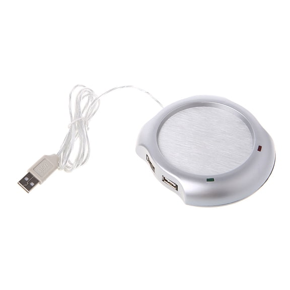 USB Coffee Mug Warmer for Smart Electric Cup Warmer Charge for Phone Home Desk Office Use Beverage Heating Plate for Hot