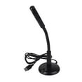 thumbnail image 1 of USB Desktop Microphone, Plug and Play, High Sensitivity, for KTV, Online Chat, Recording, Video Conference, 1 of 8