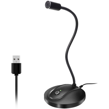 USB , Computer PC with Mute Button for ing, Podcasting, Vocal Recording; Gaming Mic