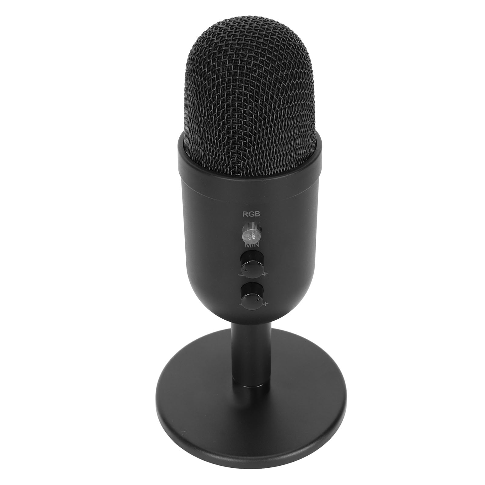 USB Condenser Microphone, Gain Control Real Time Monitoring Recording