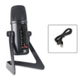 thumbnail image 1 of USB Condenser Microphone High Sampling Rate Noise Reduction Monitoring Lossless Sound Quality Mic with Desktop Stand for Gaming, 1 of 8