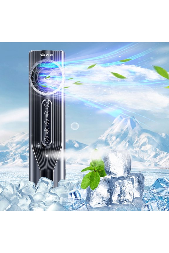 USB Conditioning Fan Spray Humidifier Water Fan, 6 Wind Gears 1-6H Timer, Negative Ion Purification Silent Motor, Sleek Modern Design, For Home Office Desktop Cooling Humidifying Purifying