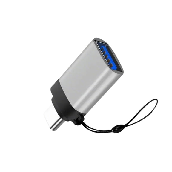 USB Connector Adapter with Lanyard for Phone Mouse Laptop Converter USB3.0 to Type C/USB and Type-C Adapter