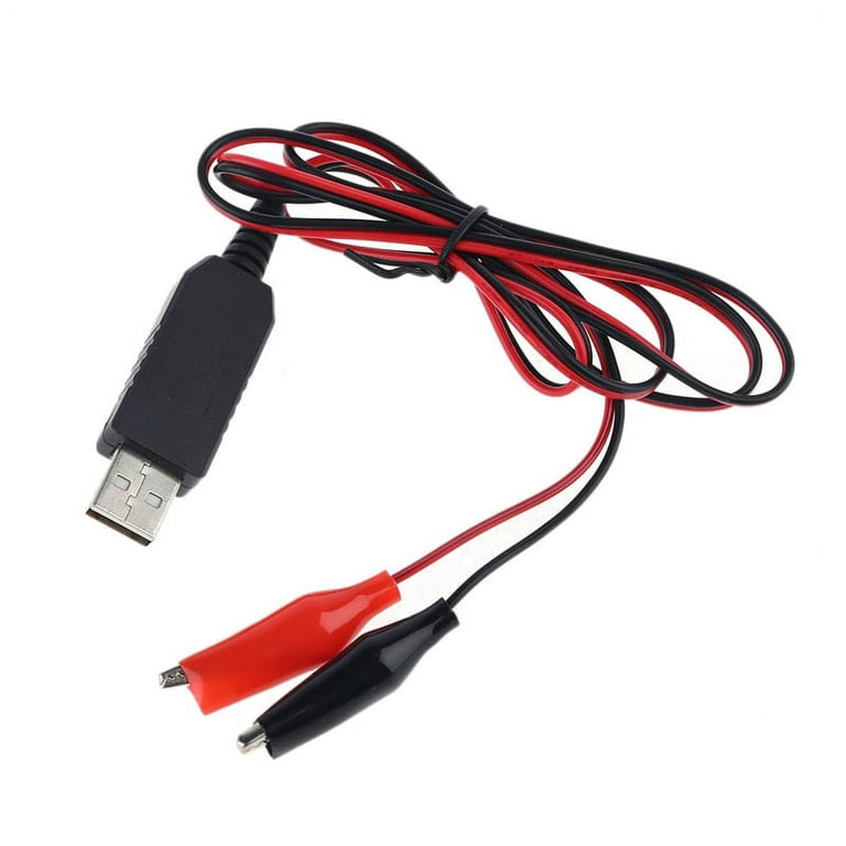 USB Converter Cable 5V to 6V Power Supply C D AA AAA Battery Eliminator 2m  
