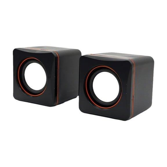 USB Corded Computer Speaker Desktop Speaker Sound Box Mini Subwoofer Loudspeaker for Computer Laptop Accessories