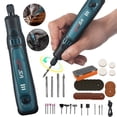 thumbnail image 1 of USB Cordless Rotary Tool Kit Woodworking Electric Drill Grinder Engraver Pen DIY For Jewelry Metal Glass Mini Wireless Drill, 1 of 6
