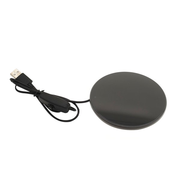 USB Cup Mug Warmer With Indicator Light and Switch USB Cup Heater for Office