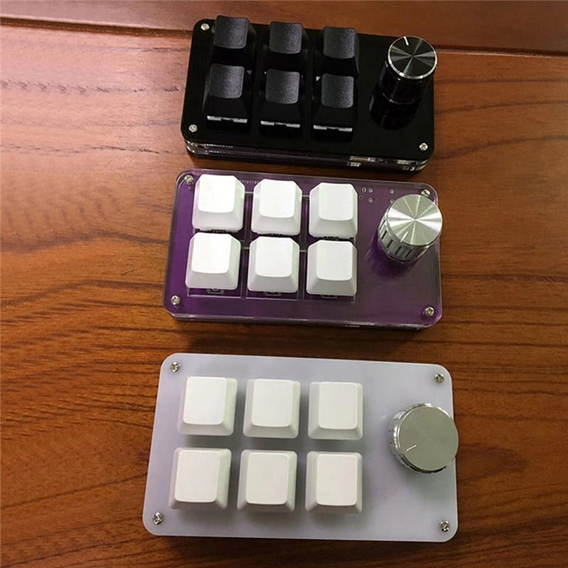USB Custom Keyboard Volume Knob Programming Macro Gaming Mechanical