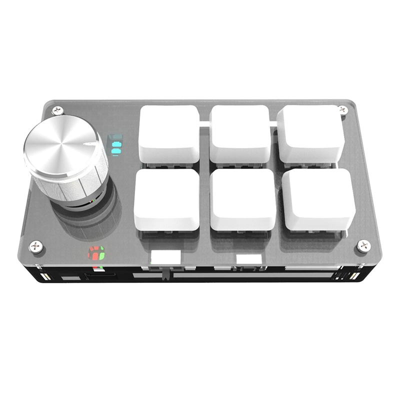 USB Custom Keyboard Volume Knob Programming Macro Gaming Mechanical