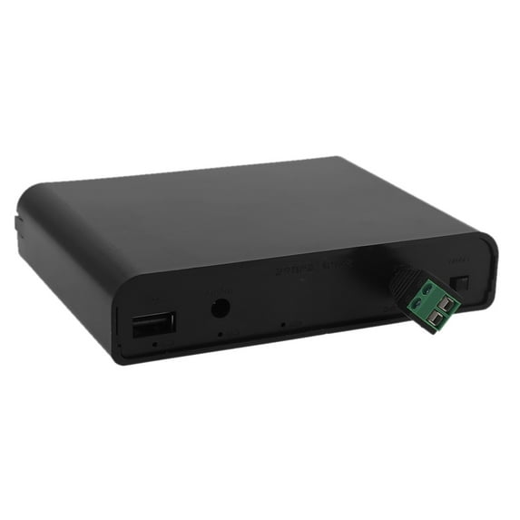 USB DC 12V Output 6x 18650 Batteries UPS DIY Power Bank for Cellphone Router LED