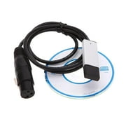 USB DMX512 Interface Adapter Connect Your Computer to Stage Lights 100CM-500CM