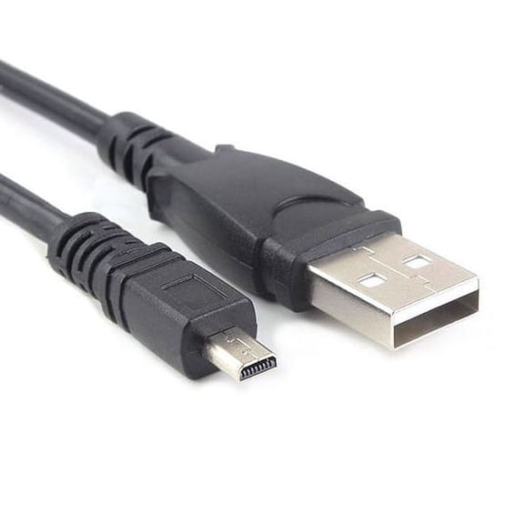 USB Data Cable for Panasonic Camera Lumix DMC-FZ28S, DMC-FZ3, DMC-FZ30, DMC-FZ4, DMC-FZ5, DMC-FZ50, DMC-FZ7, DMC-FZ8