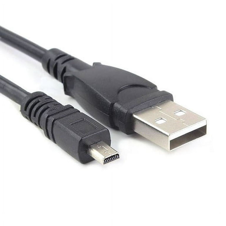 USB Data Cable for Panasonic Camera Lumix DMC-FZ28S, DMC-FZ3, DMC