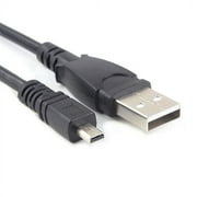 USB Data Cable for Sony DSC-W180, DSC-W190, DSC-W190R, DSC-W310, DSC-W320, DSC-W330, DSC-W370
