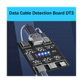 thumbnail image 1 of USB Data Line Detection Board for IOS Android -USB Type-C Short Circuit Switch Detection Board DT3 USB Cable Tester, 1 of 10