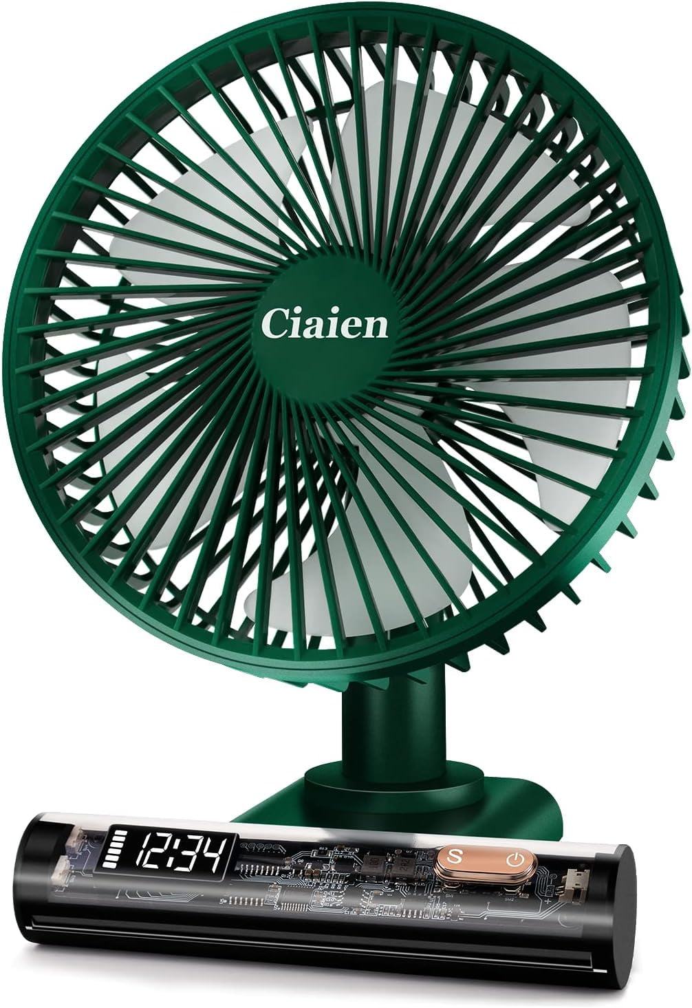 USB Desk Fan Mini 8 Inch Foldable Desktop Table Fans 3 Speeds Personal