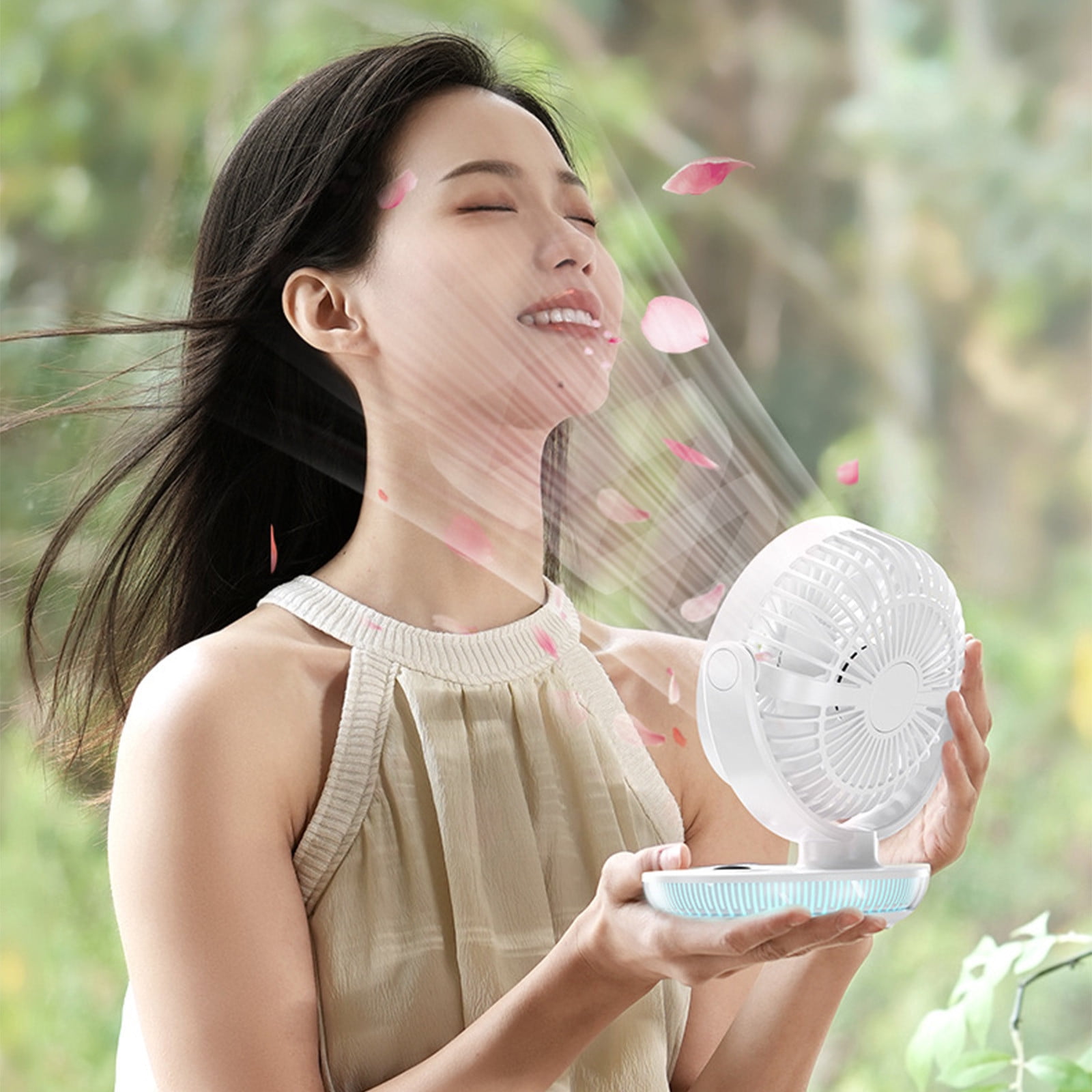 USB Desk Fan Small Quiet, 3 Speeds Mini Personal Portable Fan,Portable ...
