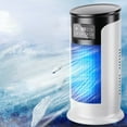 thumbnail image 1 of USB Desktop Air Cooler with Humidifier, Portable Fan Conditioner, Conditioners with 5 Speeds, Misting Cooler with Water Tank, Quiet Fan for Sleep, Work and Study,, 1 of 7