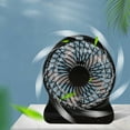 thumbnail image 1 of USB Desktop Fan,3 Speed Adjustable Quiet Fan with Rechargeable Battery,Portable Mini Fan for Office Bedroom Nightstand Computer Table, 1 of 7
