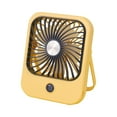 thumbnail image 1 of USB Desktop Fan Green 10x4.8x12.7cm Rechargeable Folding 2-Velocitas, 1 of 6