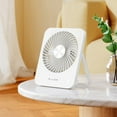 USB Desktop Fan Small Personal Fan 3 Speed Wind Portable Quiet Can Be