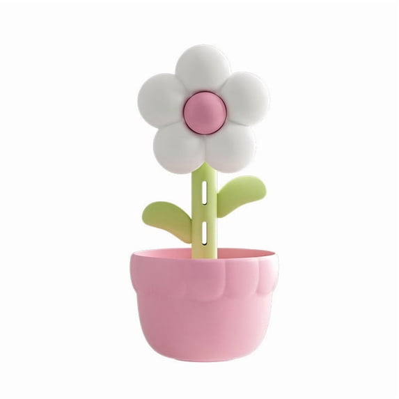 USB Desktop Humidifier, Small Flower Air Humidifier with Large Mist Quiet Operation and Auto Shut Off, Portable Bedroom Office Moisturizer for Home Pregnancy