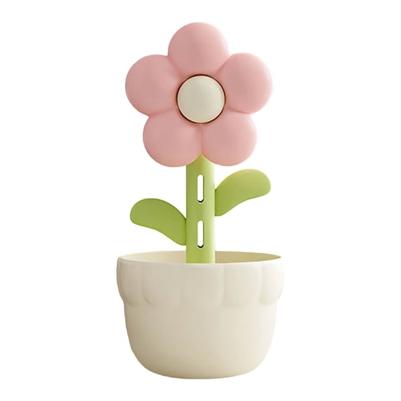 USB Desktop Humidifier, Small Flower Air Humidifier with Large Mist Quiet Operation and Auto Shut Off, Portable Bedroom Office Moisturizer for Home Pregnancy