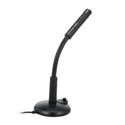 USB Desktop Microphone Plug &Play Omnidirectional PC Laptop Computer Mic for Computer Gaming Recording Chatting Singing Meeting