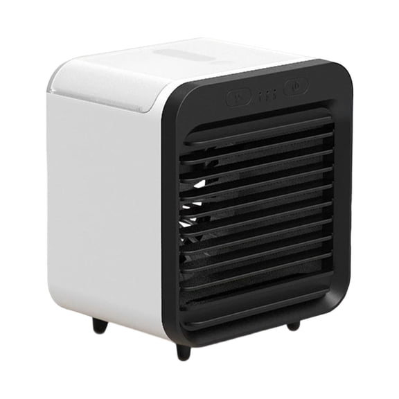 USB Desktop Mini Cooling Fan,USB Cooler Fan,2-in-1 Mini Desktop Cooling Fan with Humidifying Spray for Home Office Bedroom and Personal Summer Use(White)