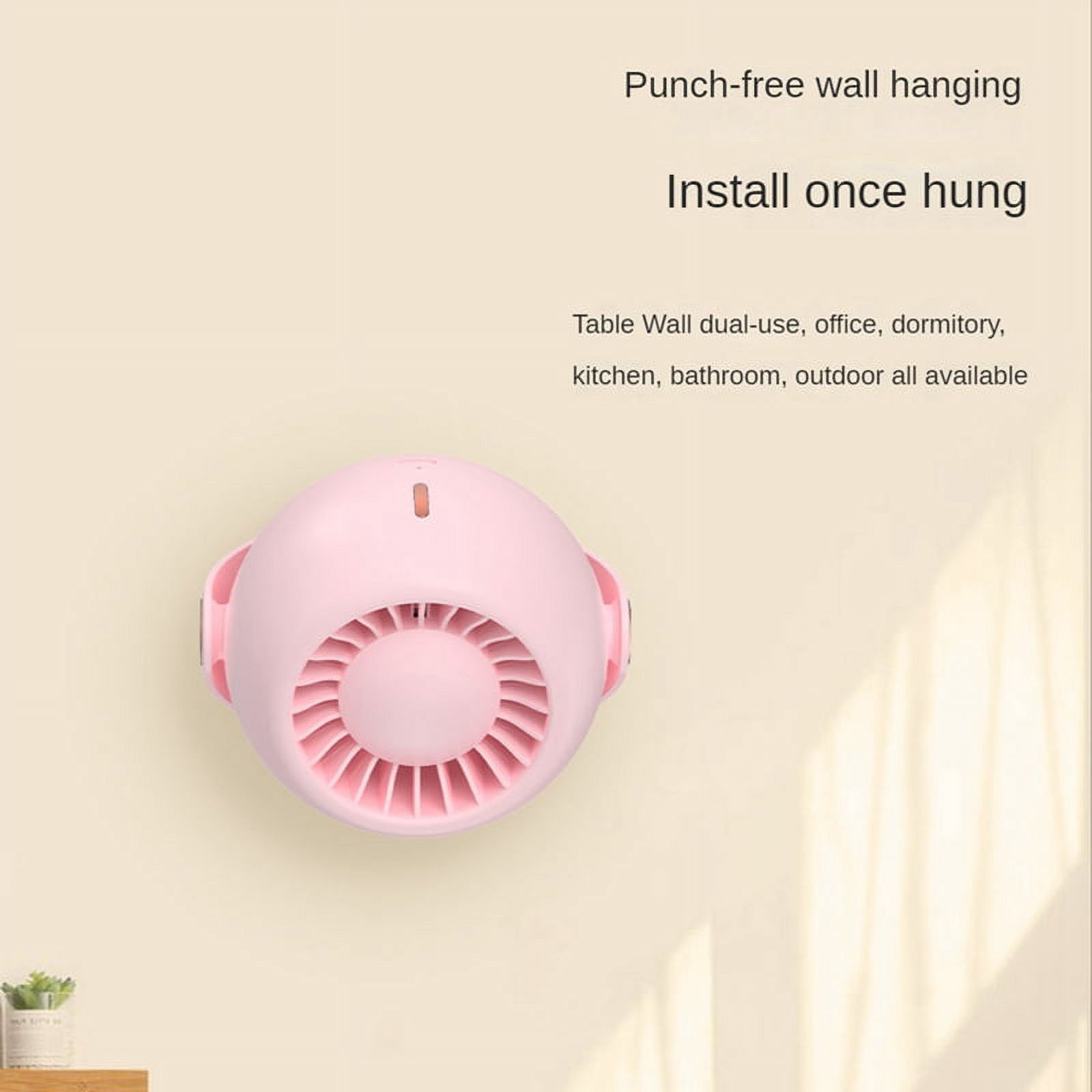 USB Desktop Table Fan Hanging Ceiling Fan Adjustable Angle Portable Fan