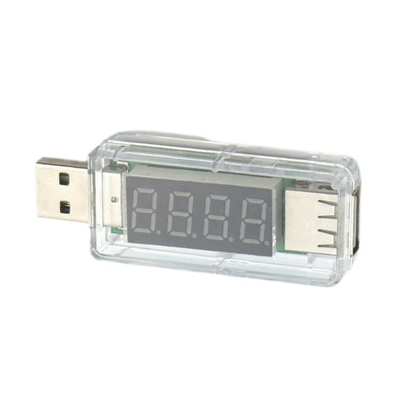 USB Digital Multimeter Voltages Tester Multimeter Compactly Power Tool for Measuring Voltages and Current
