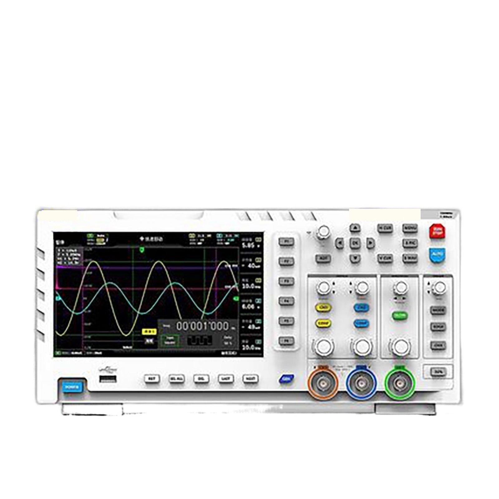 USB Digital Oscilloscope Table 1014D 2 In 1 Dual Channel Input Signal Generator 1GSa/s Sampling Rate 100MHz* 2 Ana-log Bandwidth ,Professional Designed