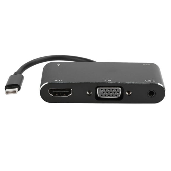 USB Docking Station Type-C to HDMI VGA 4k X 2k Resolution for Mobile Phone Computer