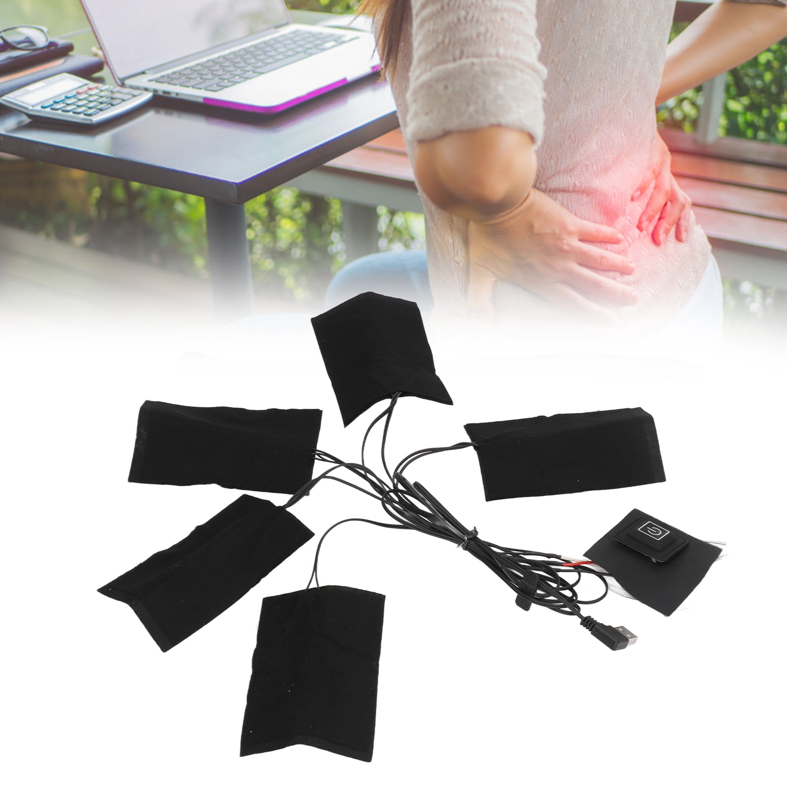 USB Electric Cloth Heater, 3 Temperature Heating Pad Heating Warmer