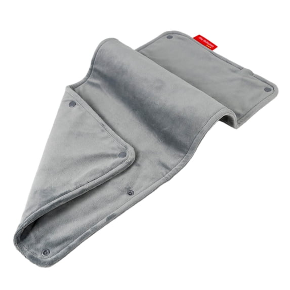 USB Electric Heated Shawl 12" x 23" - Personal Foldable Heated Blanket with Multi Heat Settings for Car, Library, Outdoors & Pet Warmth