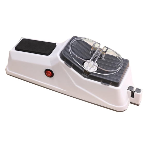 USB Electric Knife Sharpener with Replacement Grinding Tools, Double Sided Knife Sharpener, Quick Sharpening & Polishing, Stable Non-slip Base Quick Sharpening & Polishing